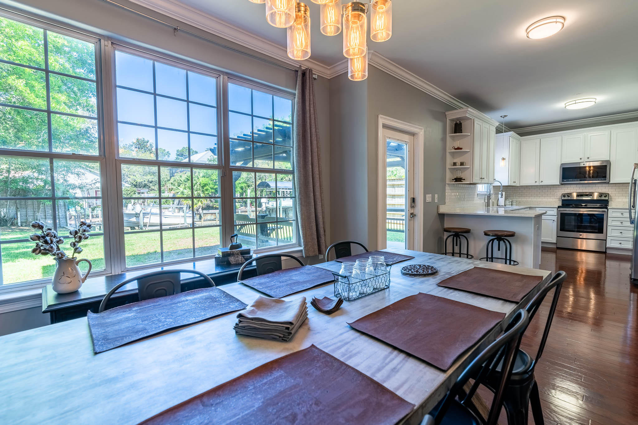 2275 Mack Bayou Road Santa Rosa Beach, FL 32459 - Photo 10 of 20 a living room with furniture and a large window