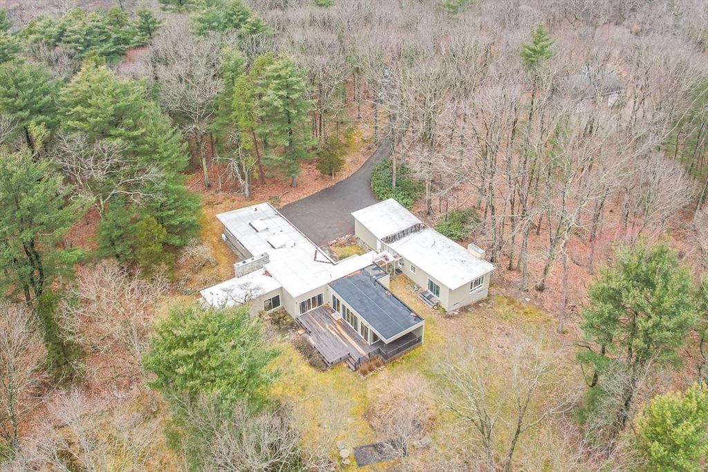 583 Gay Street, Unit A Westwood, MA 02090 - Photo 13 of 14 an aerial view of residential house with outdoor space