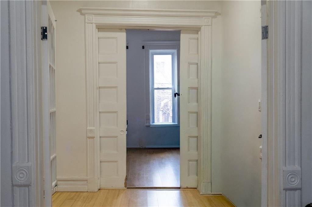 43 Linden Street Brooklyn, NY 11221 - Photo 6 of 9 a view of front door with hallway