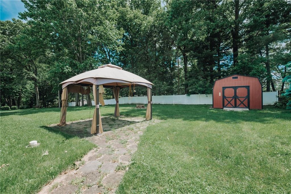 225 Courtland Road Indiana, PA 15701 - Photo 33 of 38 a view of a backyard with wooden fence