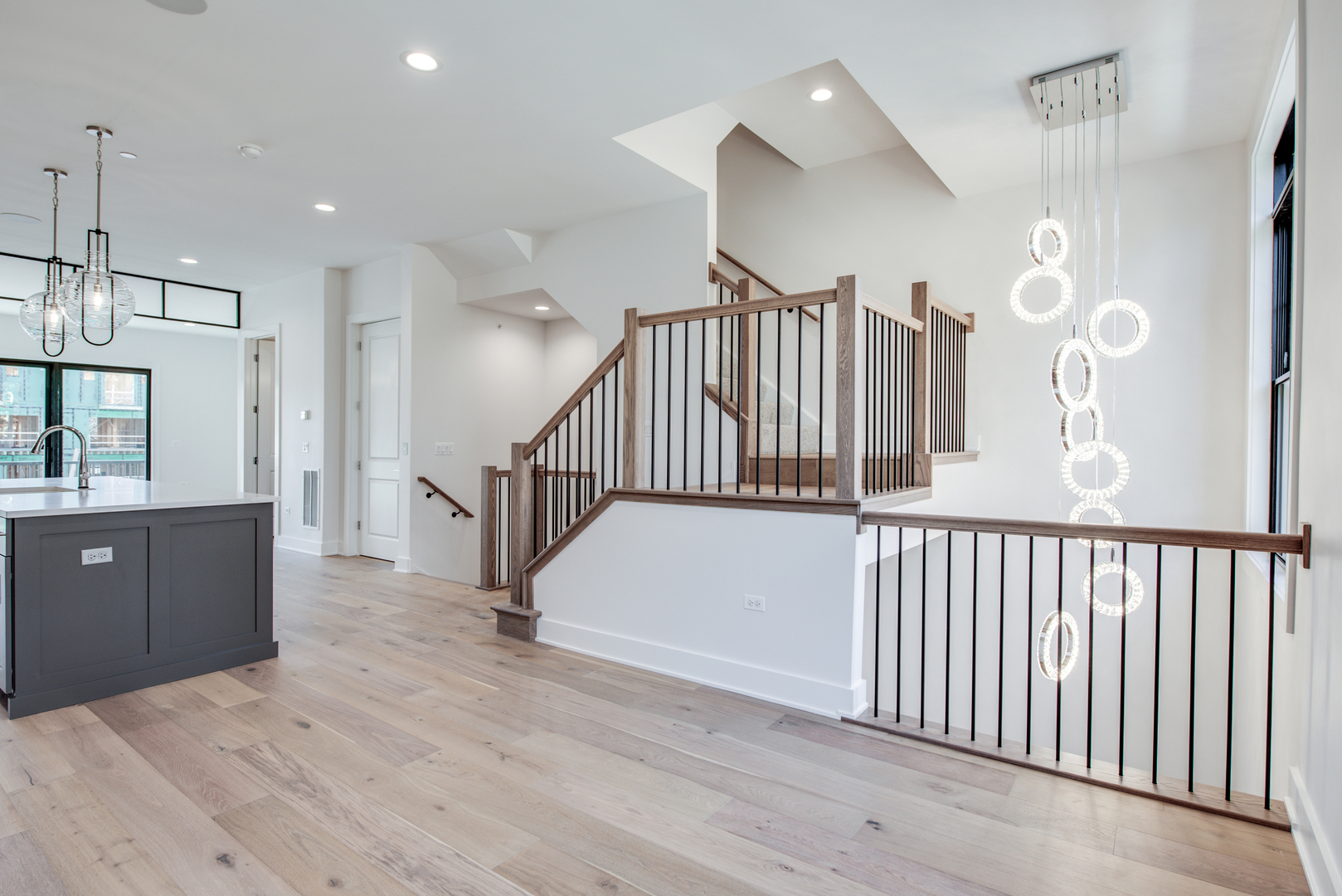 116 North Wright Street, Unit 5 Naperville, IL 60540 - Photo 39 of 62 a view of entryway and hall with wooden floor