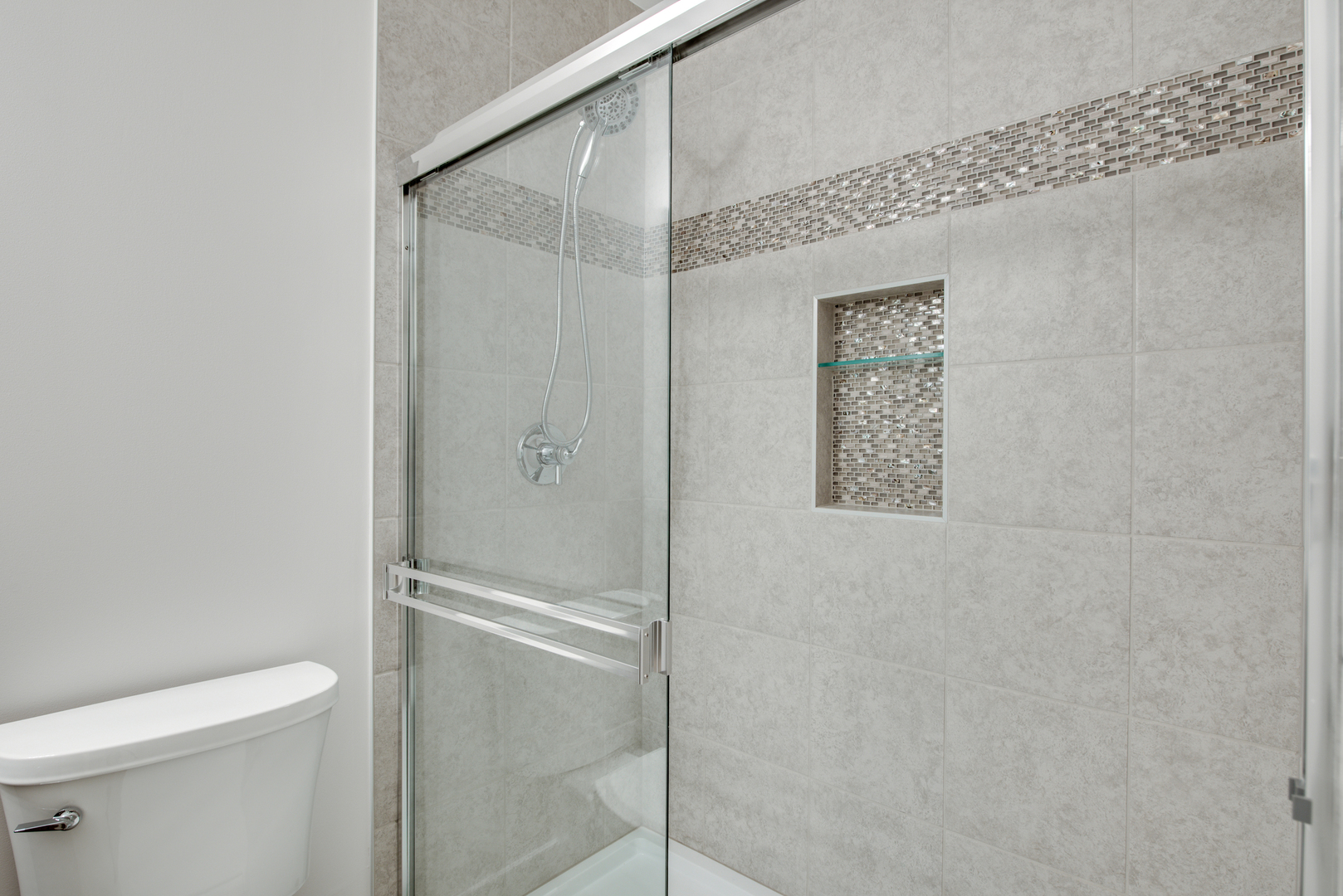 116 North Wright Street, Unit 5 Naperville, IL 60540 - Photo 61 of 62 a bathroom with a shower and a toilet