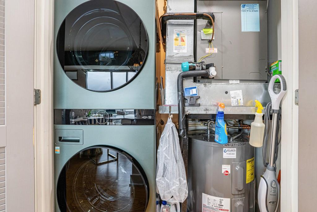 1100 Howell Mill Road Northwest, Unit 808 Atlanta, GA 30318 - Photo 37 of 48 a close view of utility room