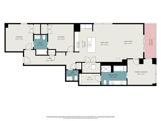 $629,000 | 1100 Howell Mill Road Northwest, Unit 808, Atlanta, GA 30318