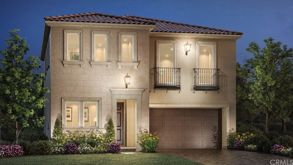 20842 Spruce Circle Porter Ranch, CA 91326 - Photo 1 of 1 Front Elevation: Montage Italianate. Photo of artist rendering not actual home for sale.