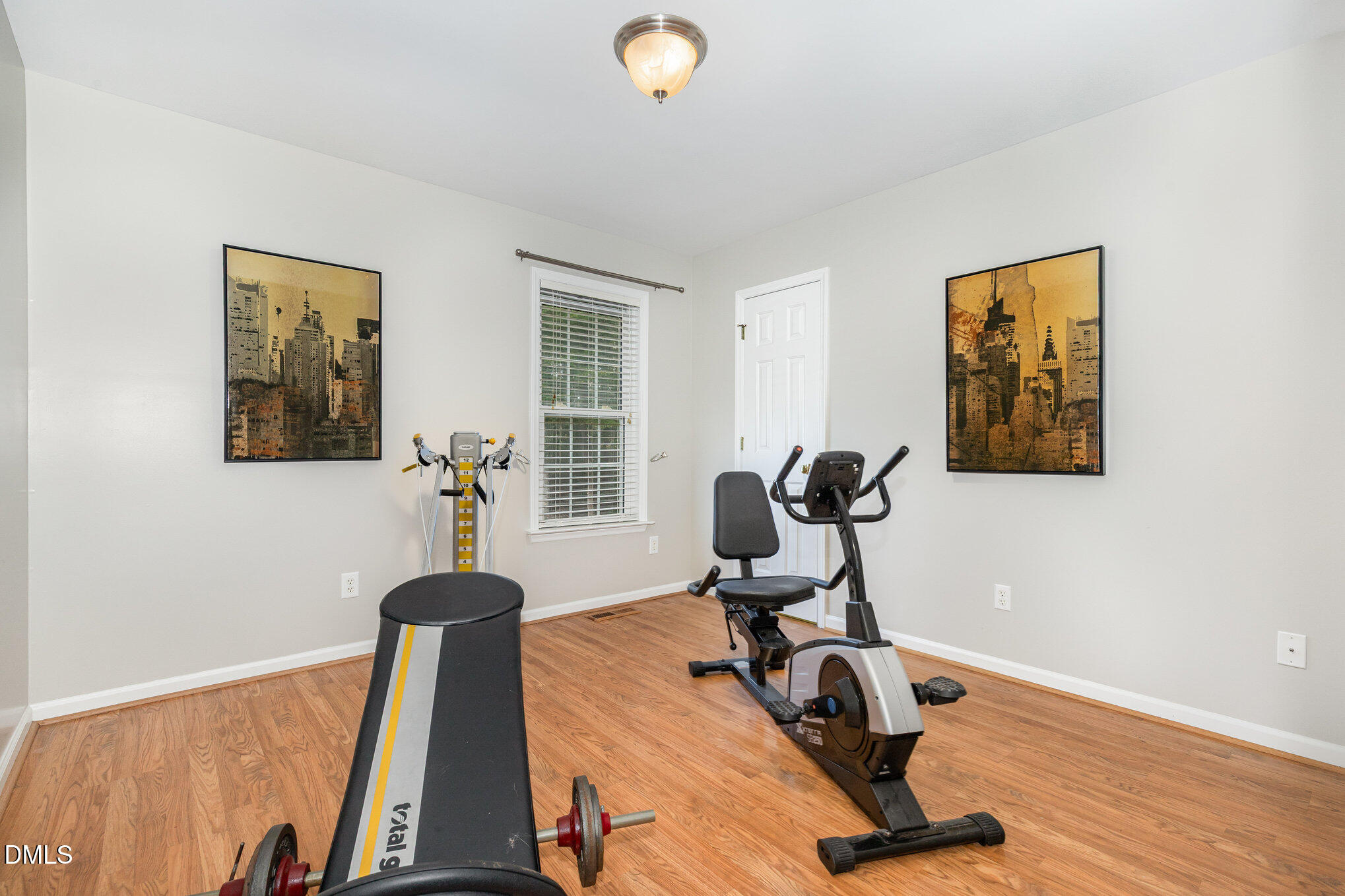 127 Cobble Brook Drive Rougemont, NC 27572 - Photo 20 of 48 a view of a workspace with furniture and a window