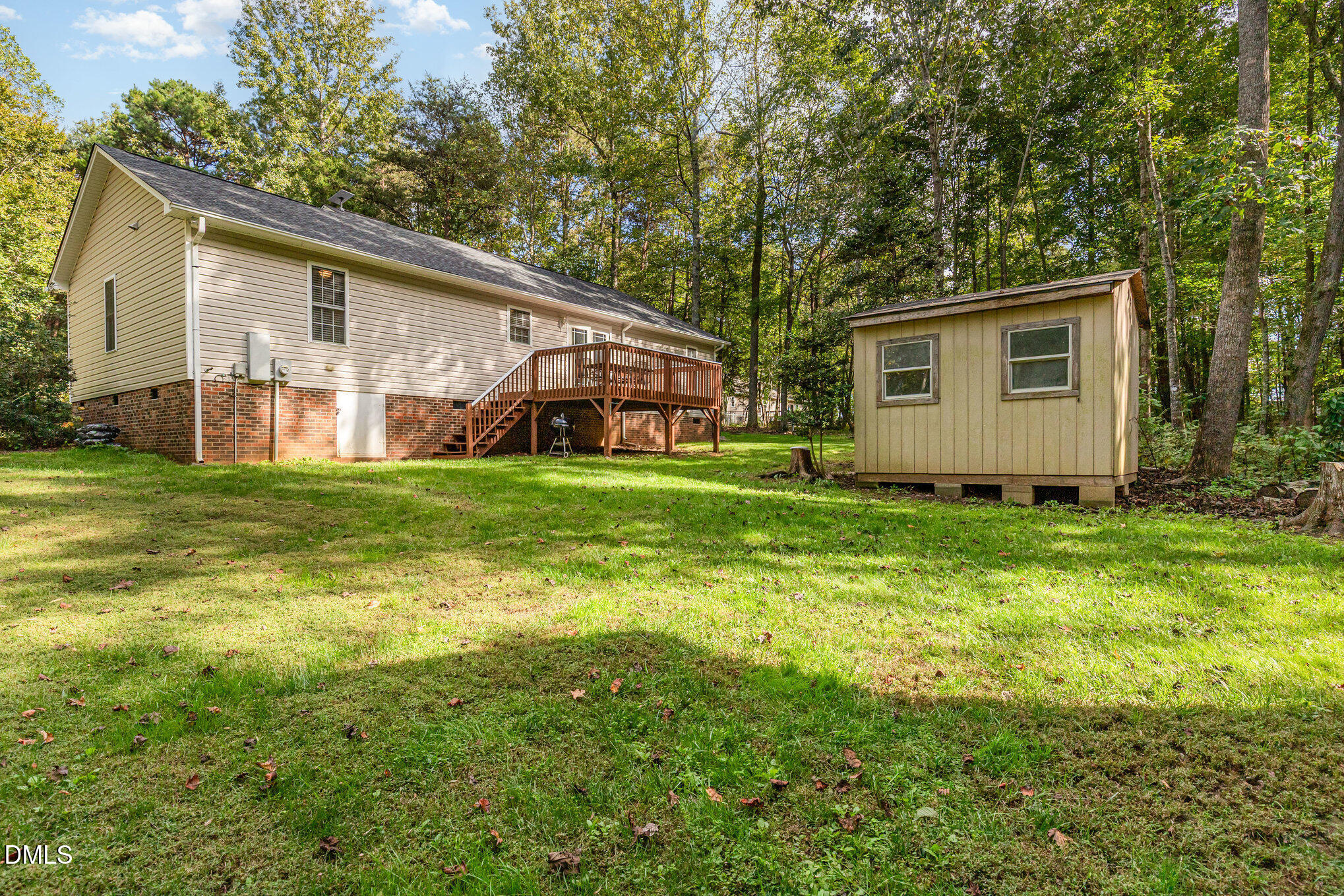 127 Cobble Brook Drive Rougemont, NC 27572 - Photo 32 of 48 a view of a house with a yard