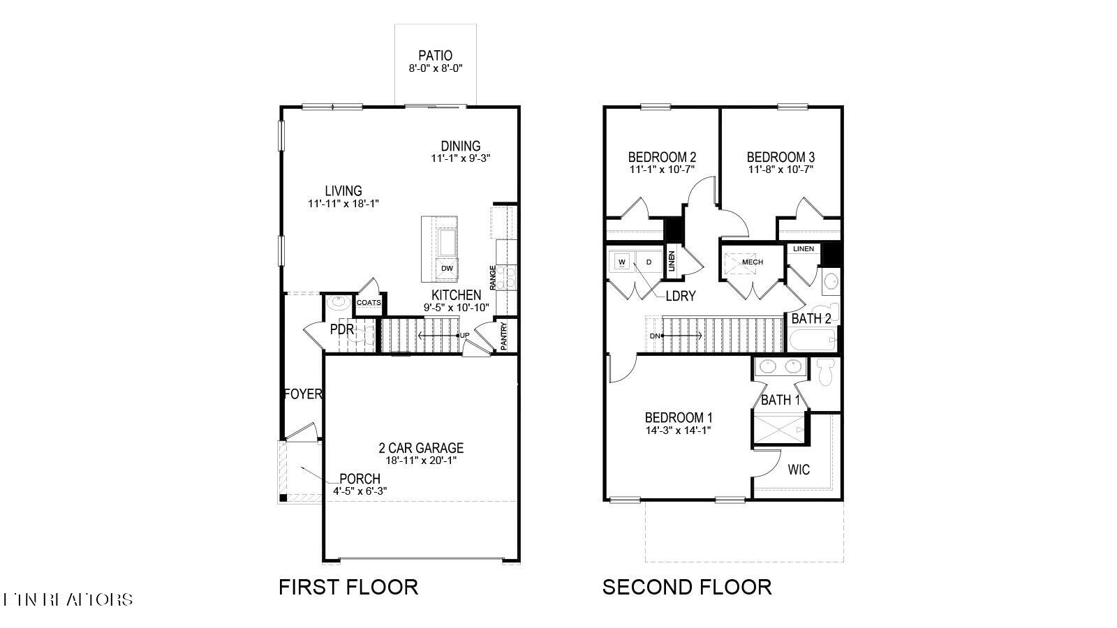 306 Neals Lndg Road Southeast Knoxville, TN 37924 - Photo 2 of 2 Tatum SF Tradition Floor Plan 1600x900