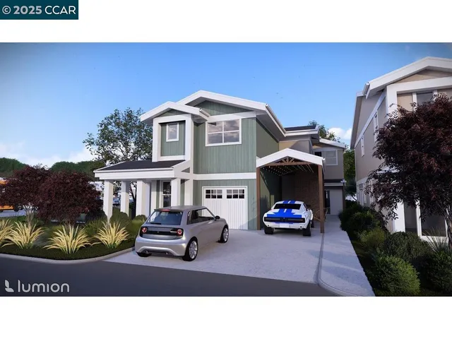 a house view with a outdoor space