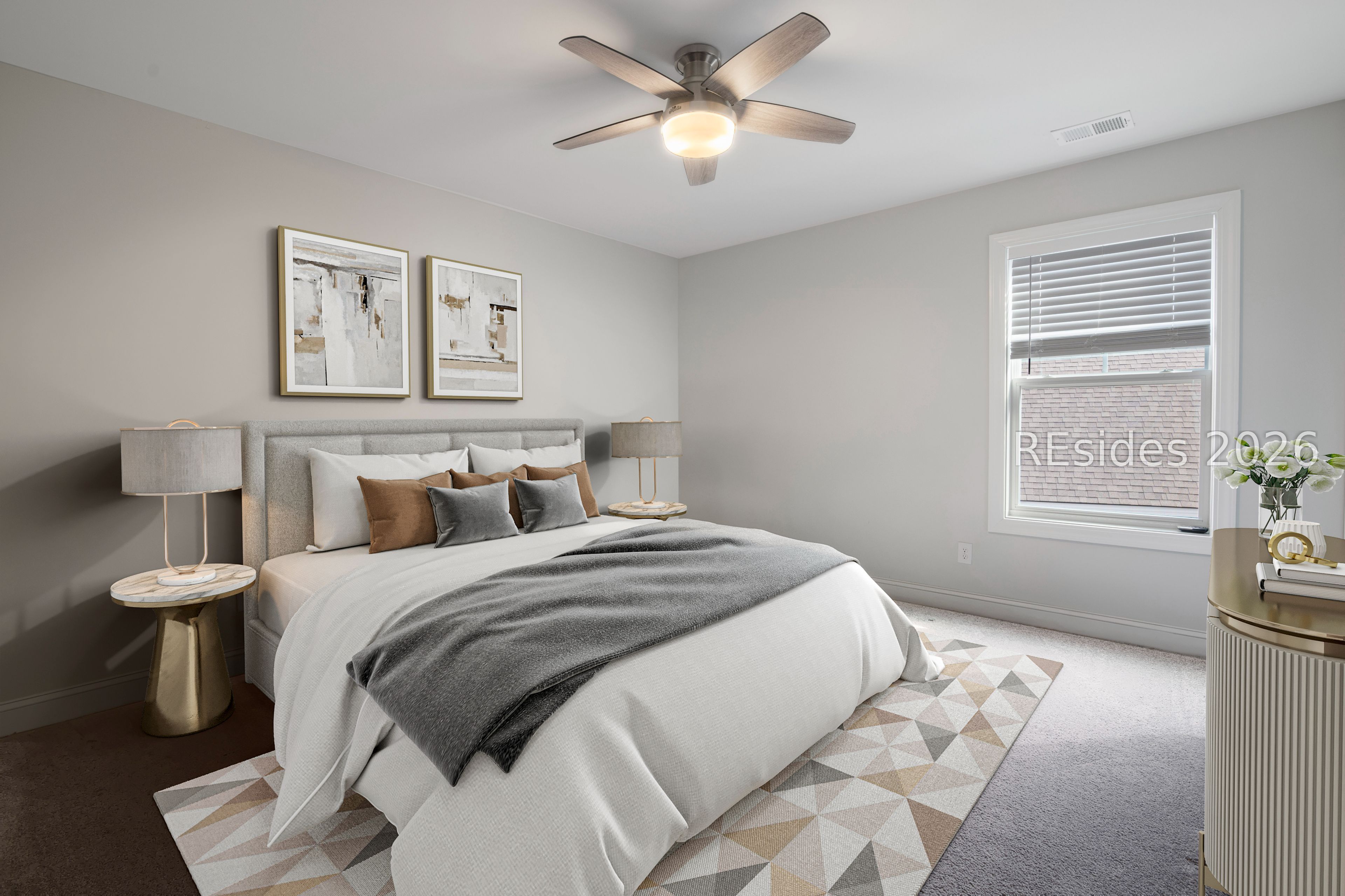 70 Runner Stone Road Bluffton, SC 29909 - Photo 5 of 65 Virtually staged guest bedroom