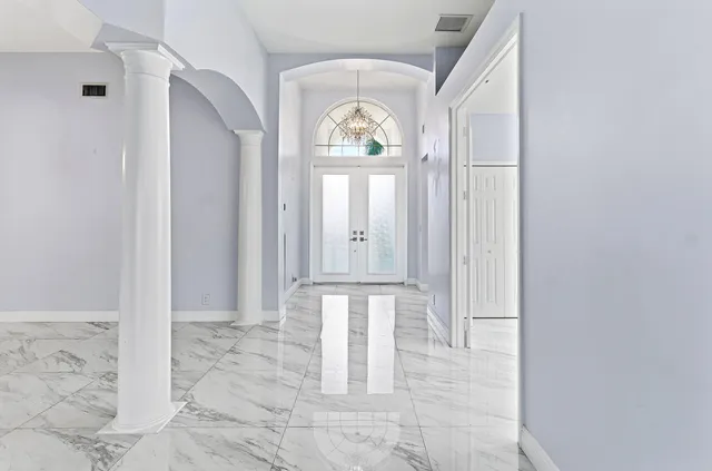 a view of an entryway