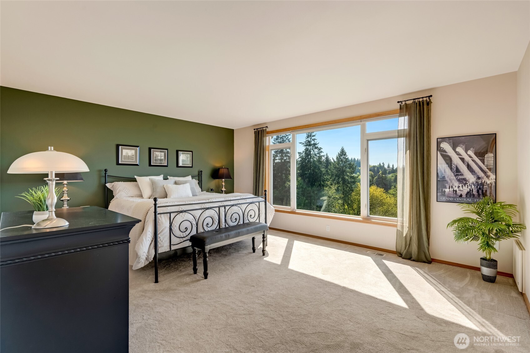 4920 Seahurst Avenue Everett, WA 98203 - Photo 24 of 39 a bedroom with a bed and a large window