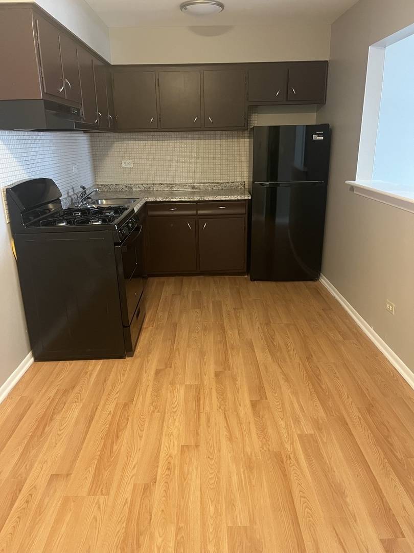 8817 South Roberts Road, Unit 7 Hickory Hills, IL 60457 - Photo 5 of 9 a kitchen with a sink and cabinets
