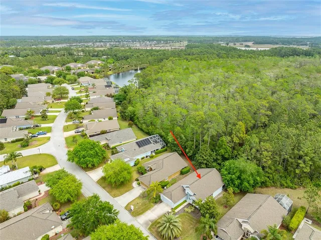 a view of yard with ocean view