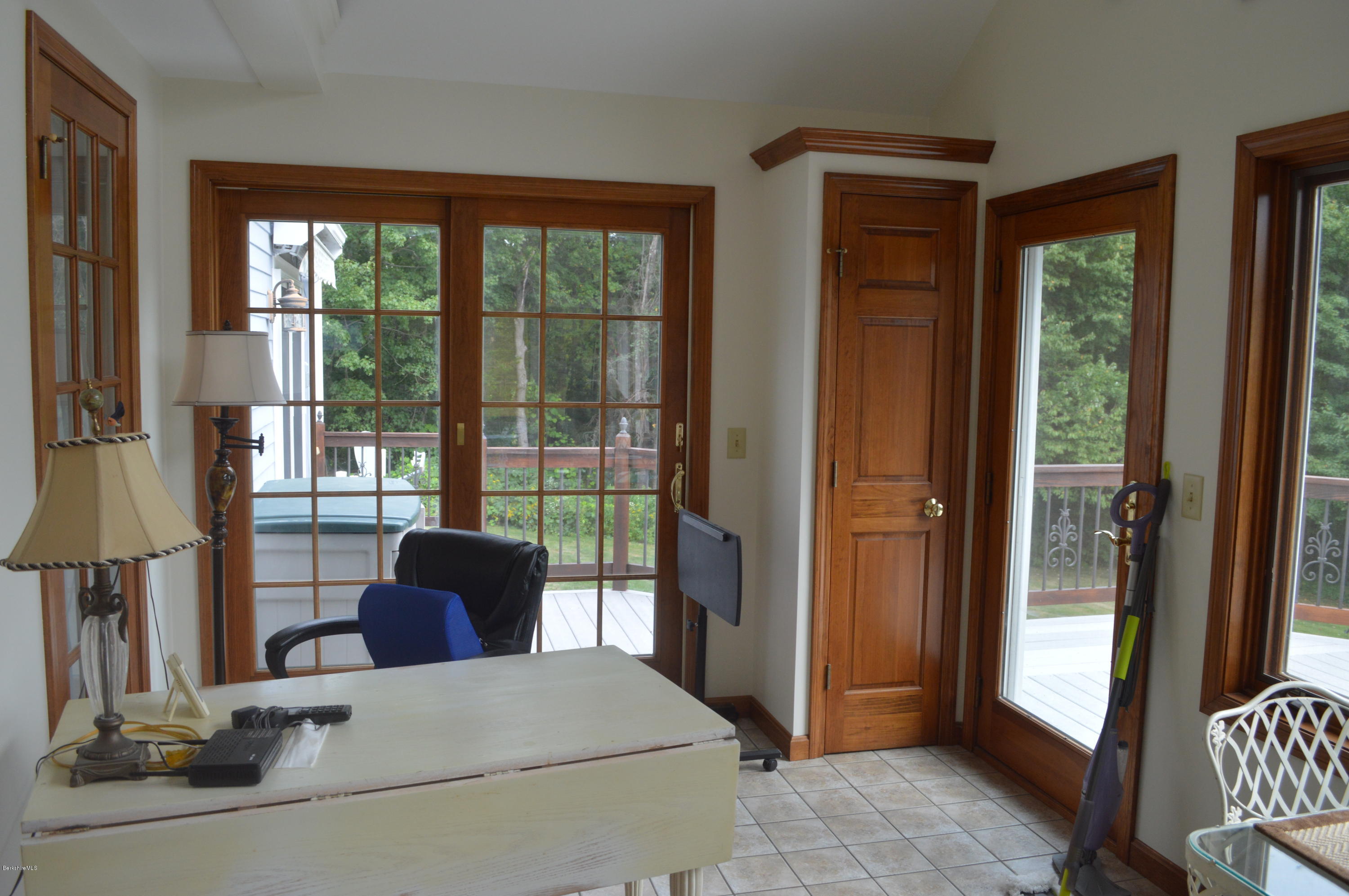 131 Granville Road Southwick, MA 01077 - Photo 19 of 37 Sunroom access to deck