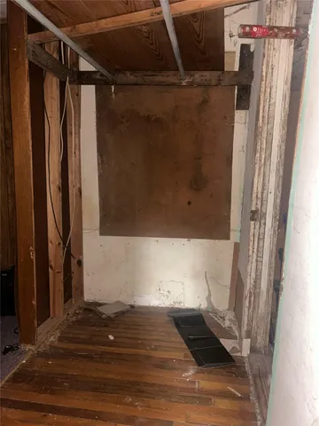 a view of room with stairs