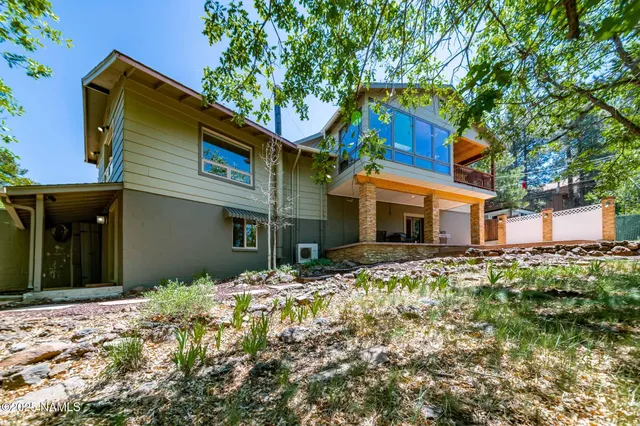 a outdoor living space with furniture