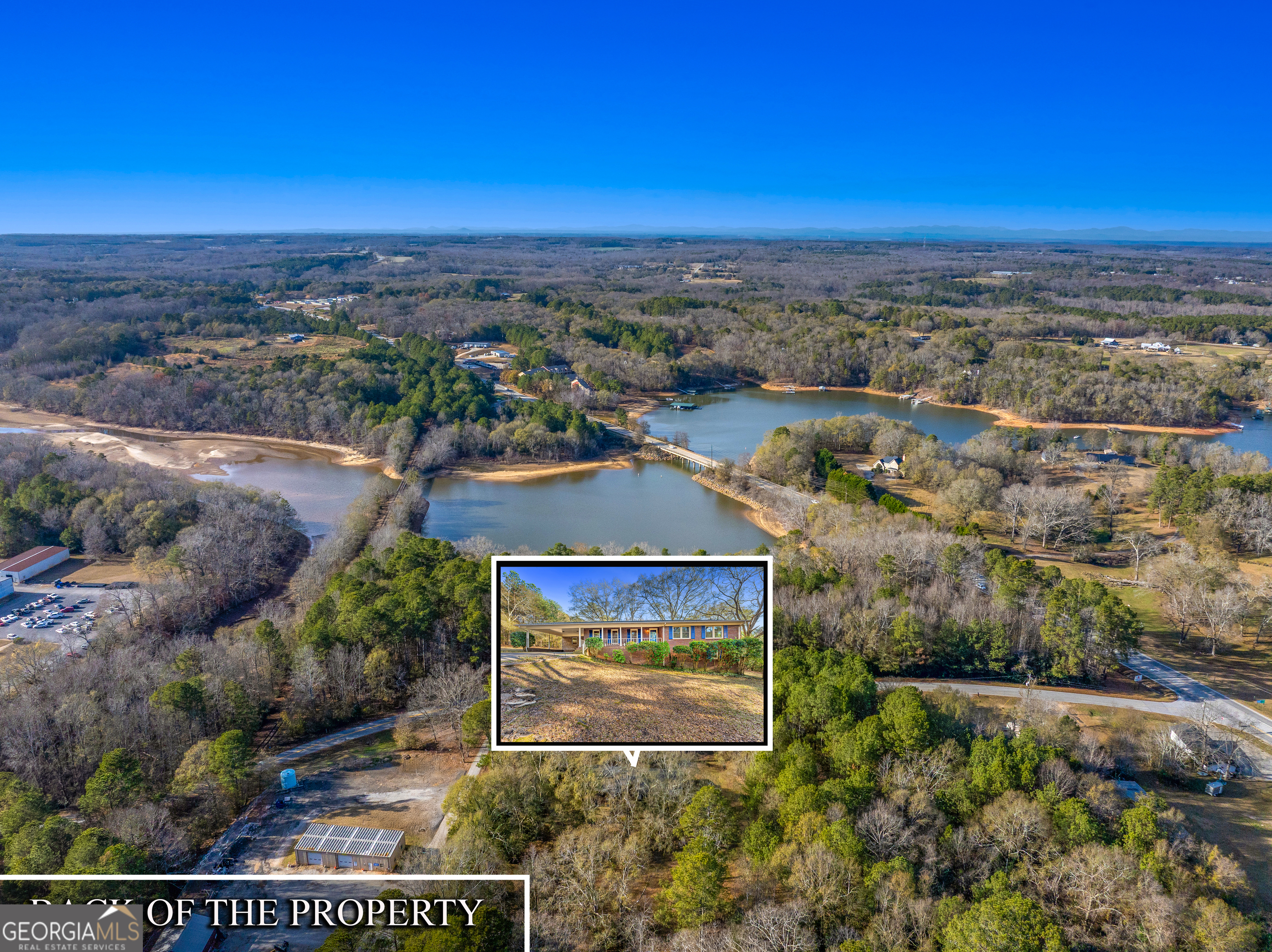 101 Fisher Drive Hartwell, GA 30643 - Photo 29 of 48 an aerial view of a house with a yard