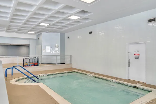 a view of street with wall