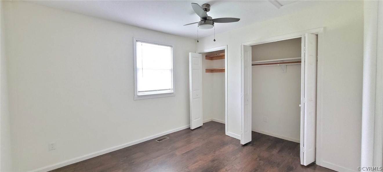 10617 Reams Road Chesterfield, VA 23236 - Photo 26 of 34 a view of empty room with wooden floor and fan
