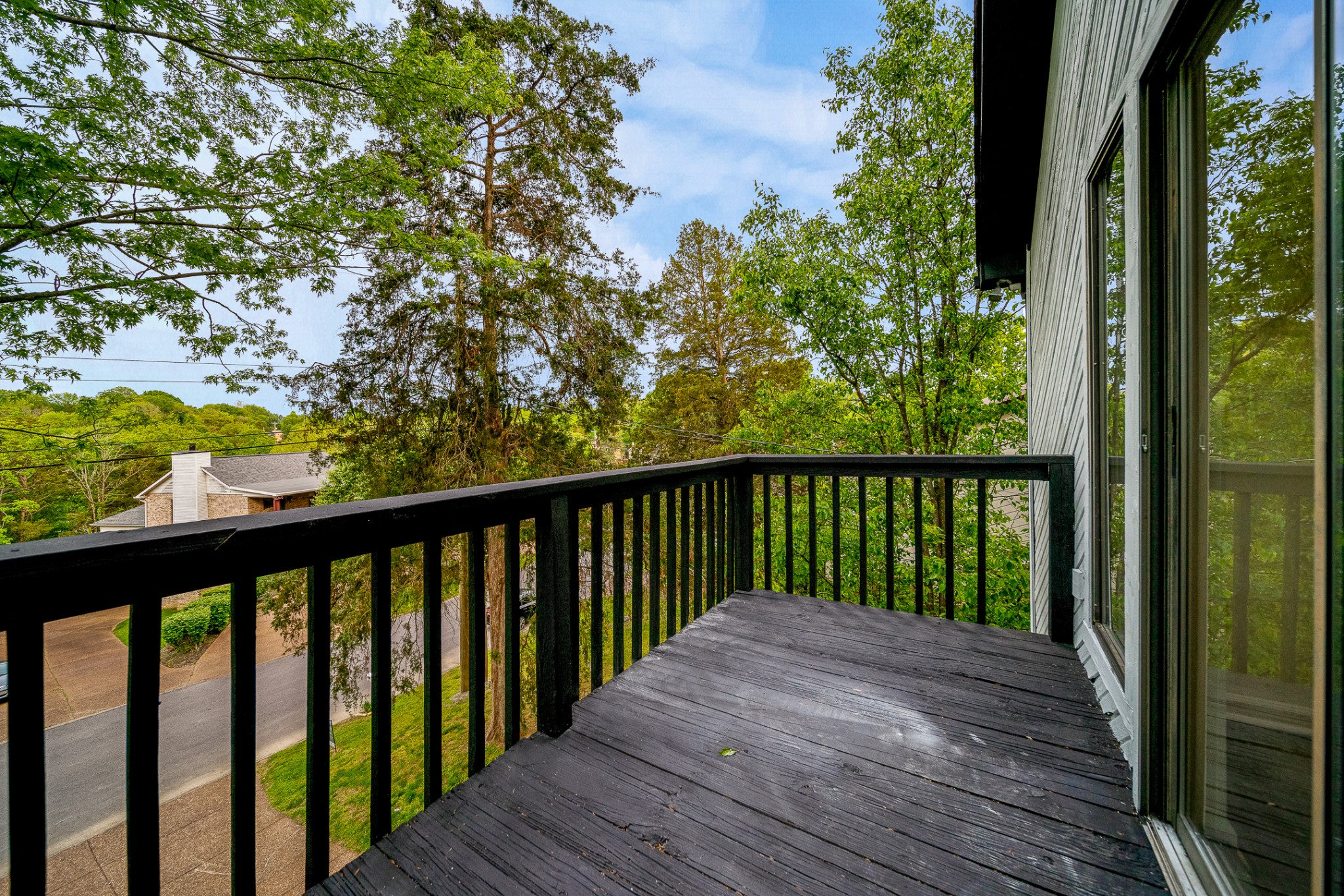 2417 Ravine Drive Nashville, TN 37217 - Photo 26 of 29 a view of balcony with wooden floor