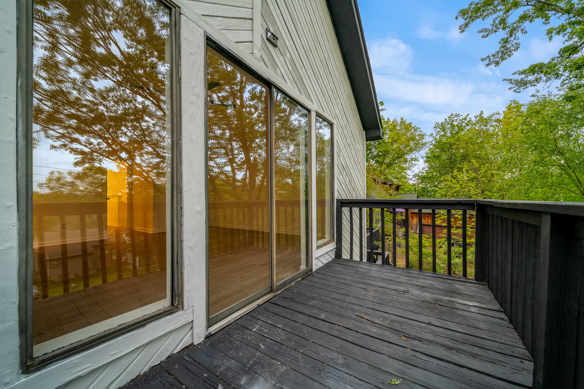 2417 Ravine Drive Nashville, TN 37217 - Photo 27 of 29 a view of a balcony with wooden floor