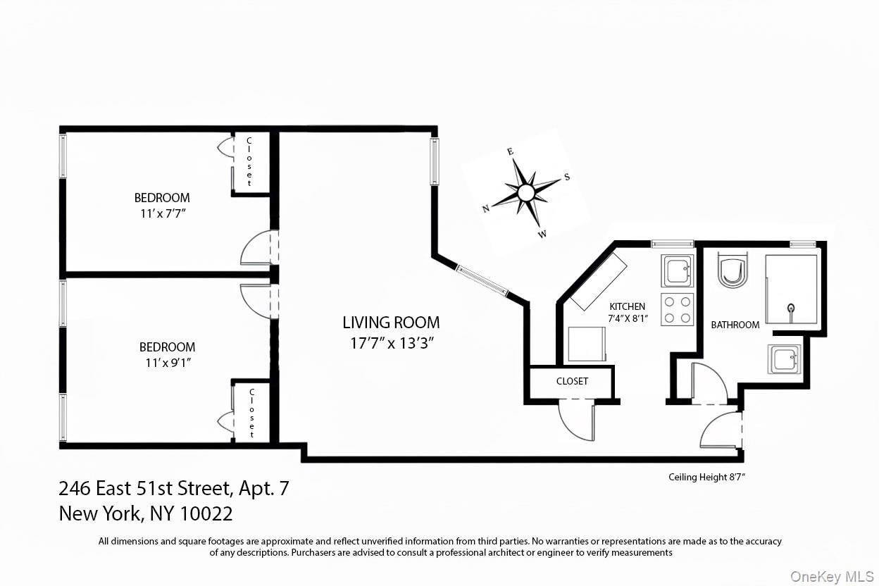 246 East 51st Street, Unit 7 Manhattan, NY 10022 - Photo 9 of 9 a picture of a wall with a book in a white house