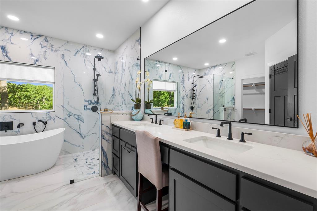 265 Shadow Oaks Streetman, TX 75859 - Photo 22 of 40 Primary bath with double vanity