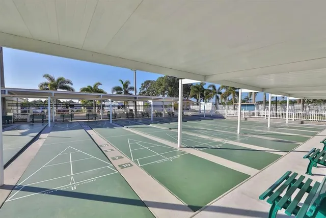 a tennis court view