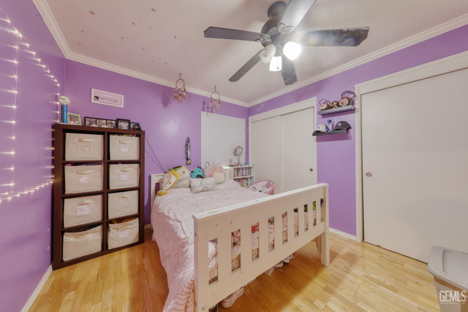 Undisclosed Address Bakersfield, CA 93308 - Photo 36 of 64 a bedroom with furniture and a chandelier