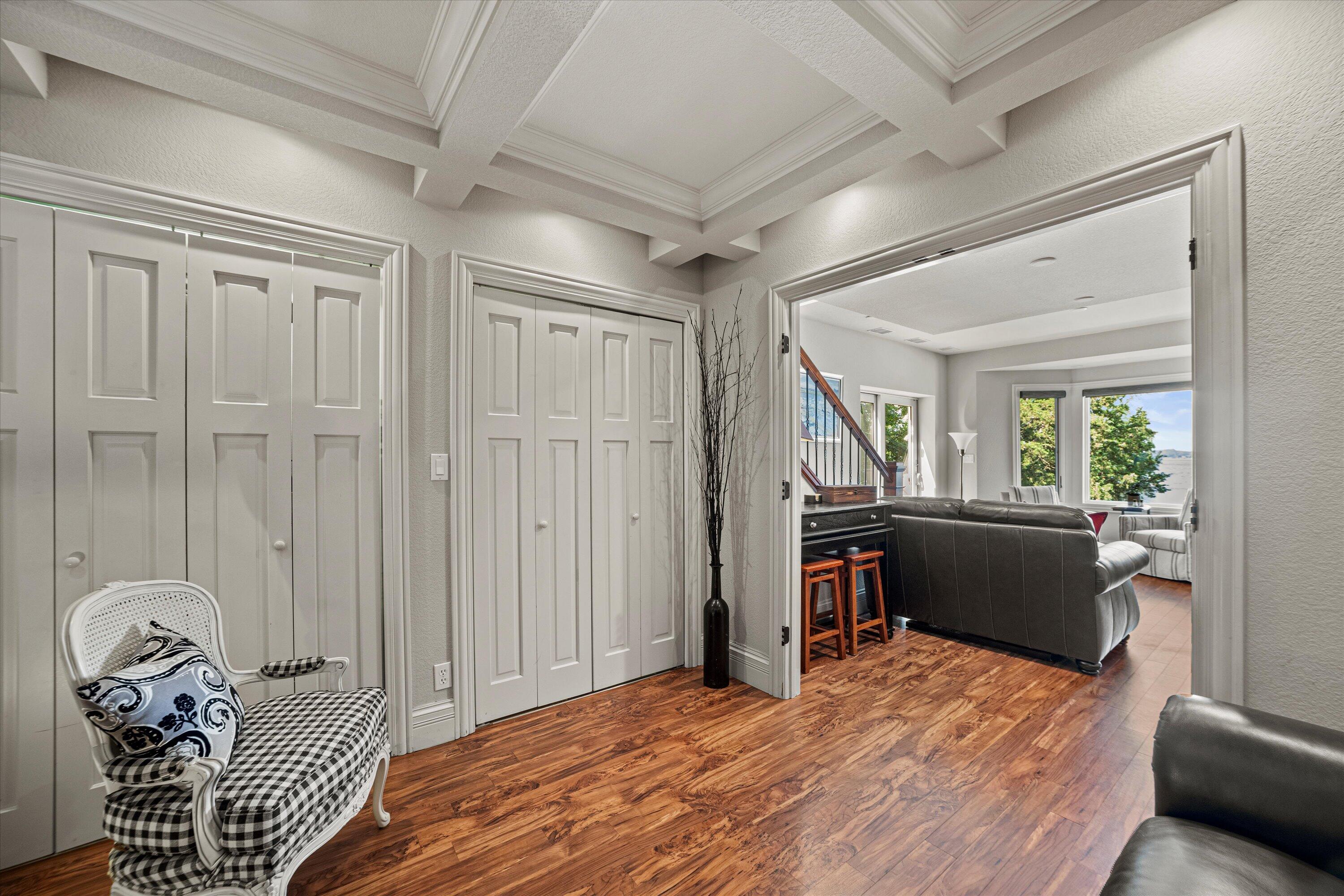 W332N6211 County Rd C Merton, WI 53058 - Photo 19 of 58 Bar room /den and laundry in closet