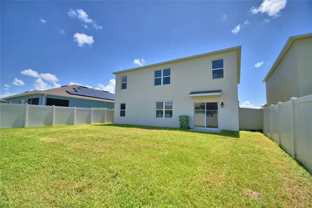 a house view with a outdoor space