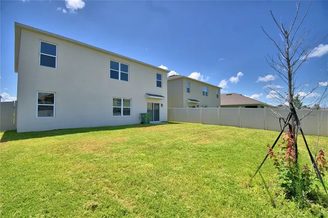 a house view with a outdoor space