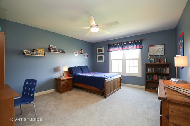 7-n346 7-n346 7n346 Ridge St. Charles, IL 60175 - Photo 18 of 31 a spacious bedroom with a bed and a chair in it