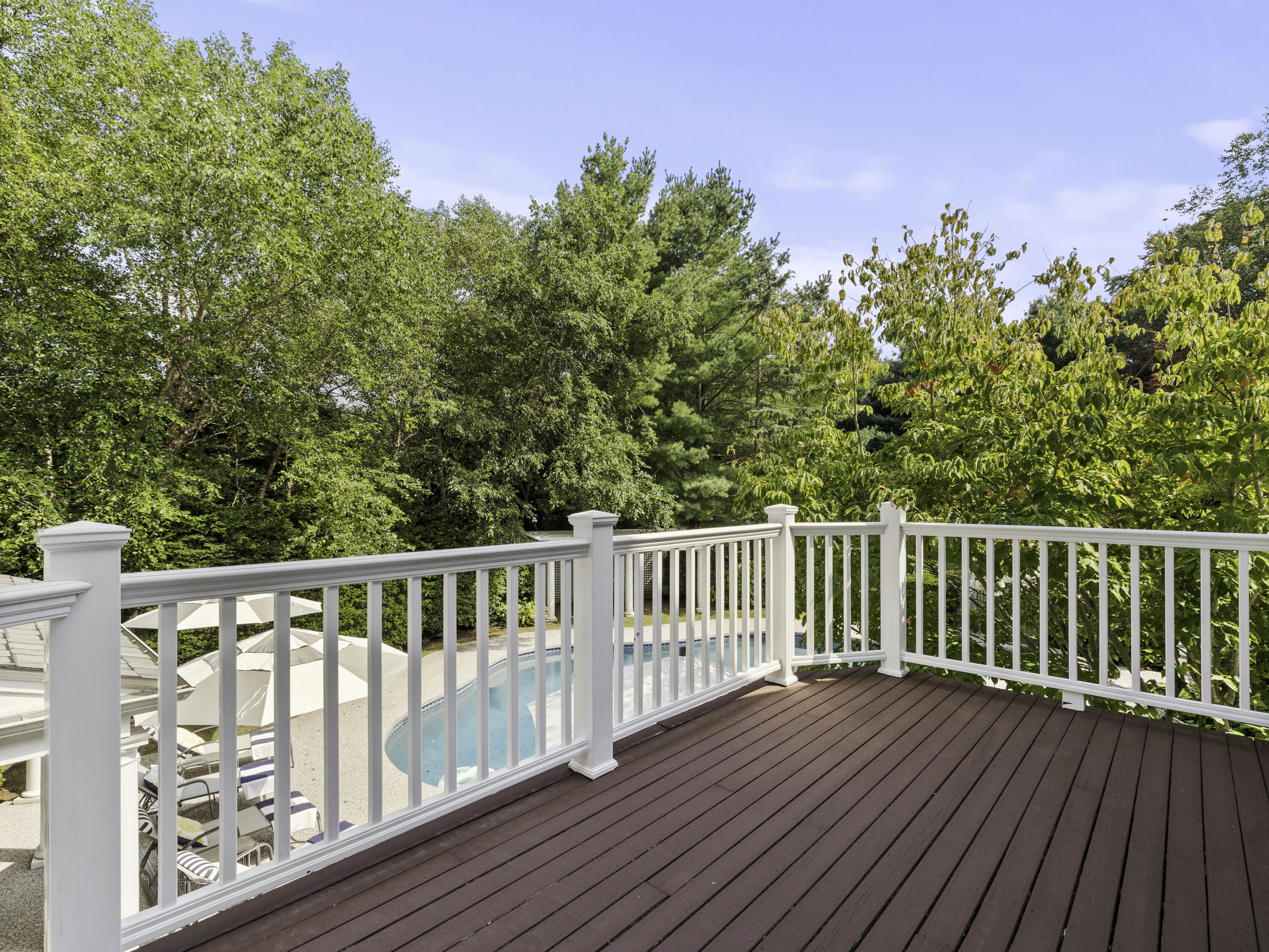 405 Baxter Neck Road Marstons Mills, MA 02648 - Photo 15 of 36 a view of a wooden roof deck