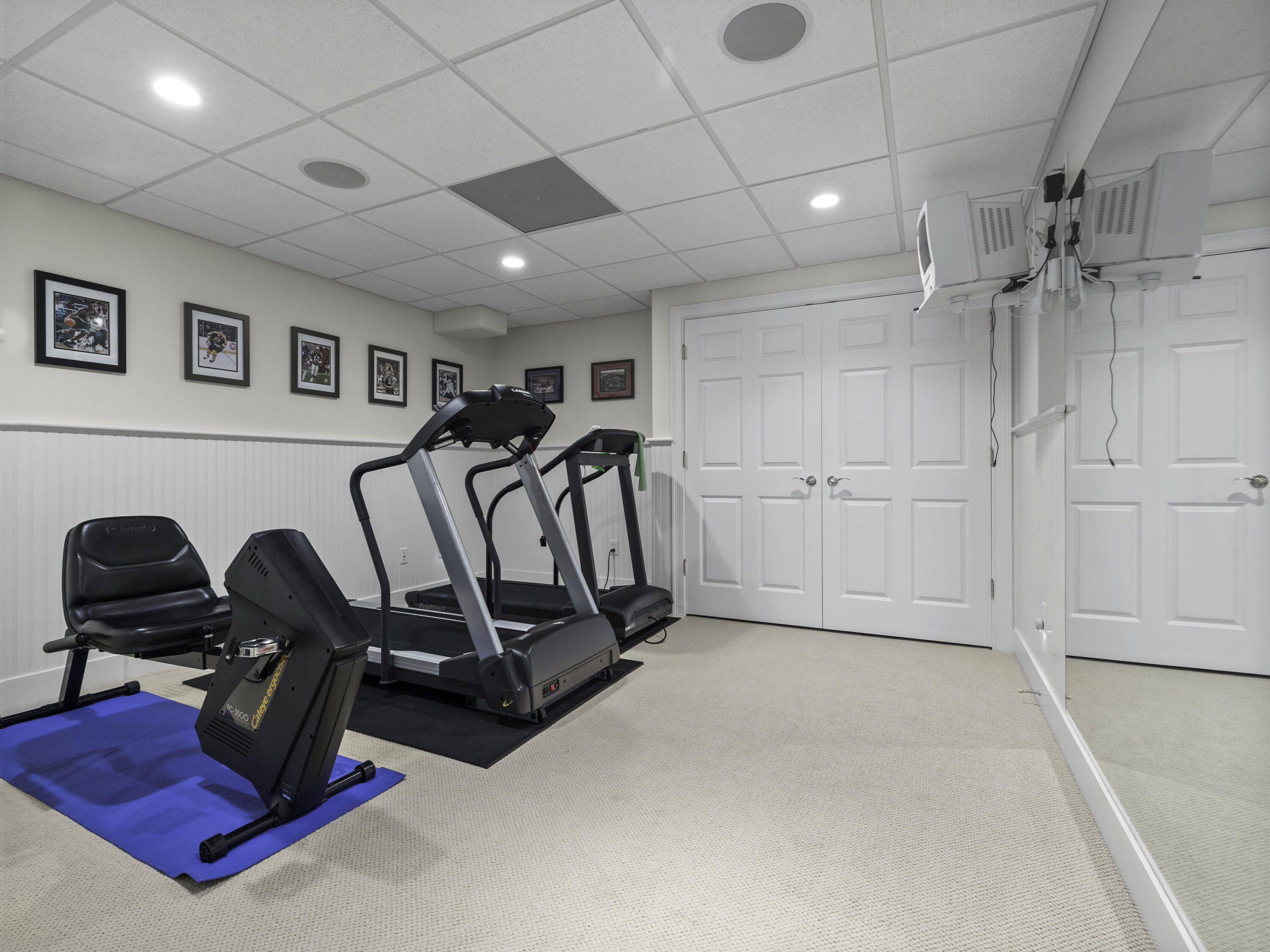 405 Baxter Neck Road Marstons Mills, MA 02648 - Photo 24 of 36 a view of a room with gym equipment