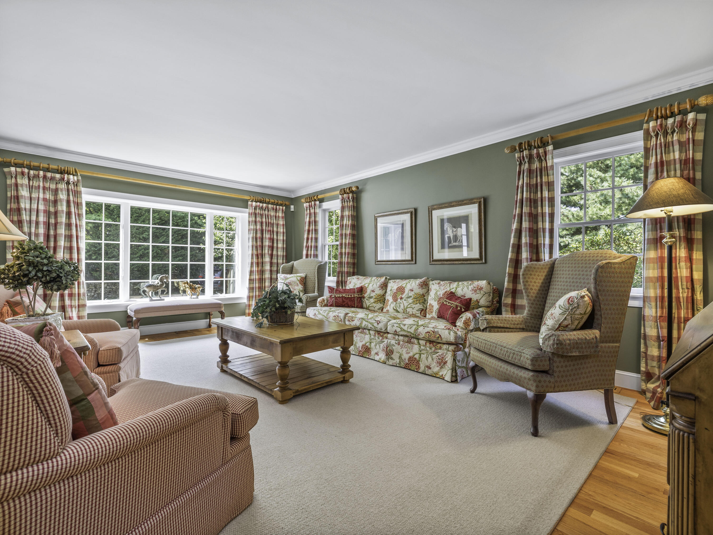 405 Baxter Neck Road Marstons Mills, MA 02648 - Photo 4 of 36 a living room with furniture and a large window