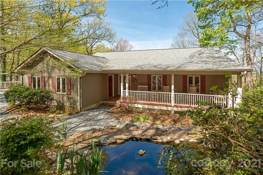 5561 Spring Road Hendersonville, NC 28739 - Photo 1 of 30 front view of house with a yard
