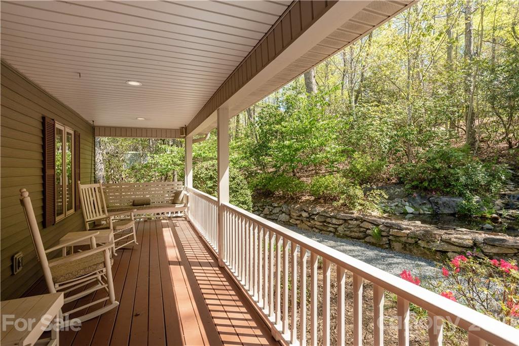 5561 Spring Road Hendersonville, NC 28739 - Photo 7 of 30 a view of balcony with furniture