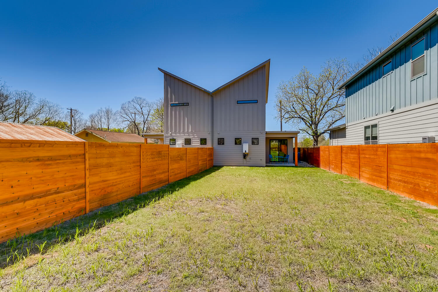 505 Kemp Street Austin, TX 78741 - Photo 26 of 34 A spacious fenced yard with room for pets, play, gardening, or whatever outdoor vision comes next.