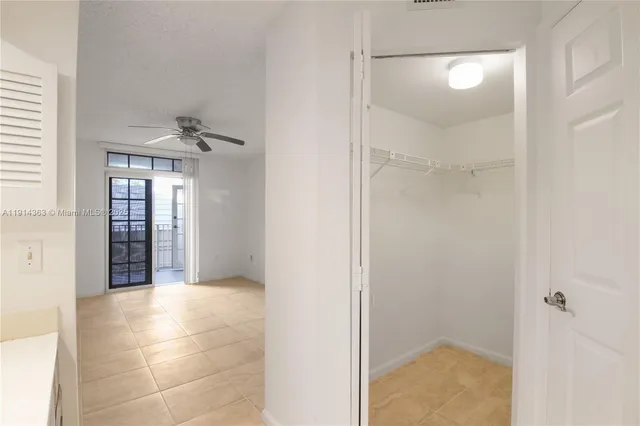 a view of a small space