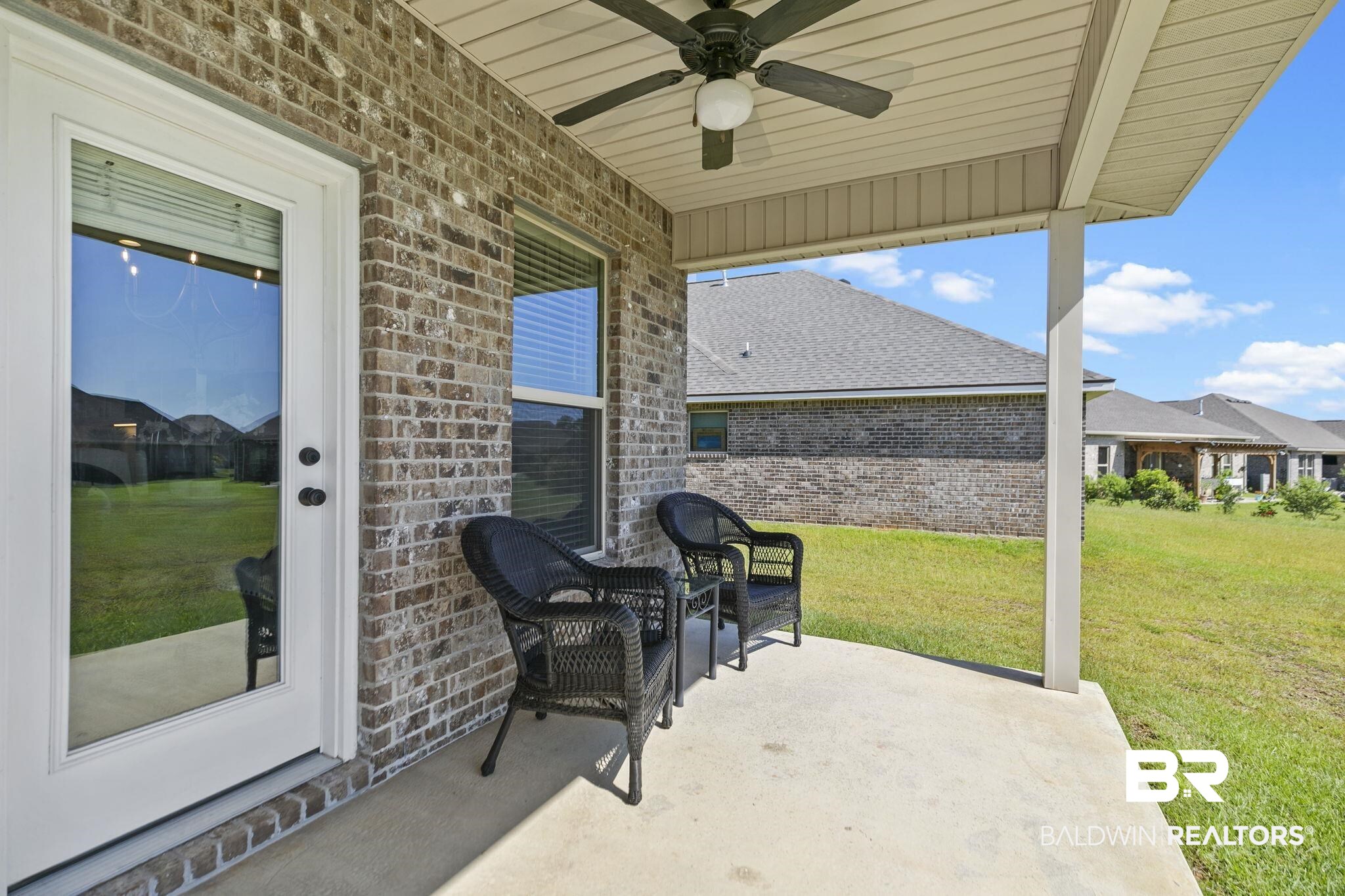 10140 Chipper Lane Foley, AL 36535 - Photo 47 of 72 View of patio with ceiling fan