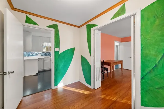 a view of a living room