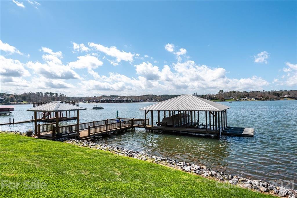 307 Kirkpatrick Road Taylorsville, NC 28681 - Photo 5 of 39 a view of a lake with a terrace yard