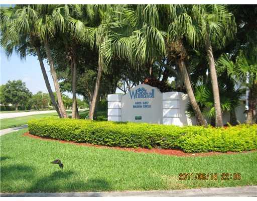 6097 Balboa Circle, Unit 403 Boca Raton, FL 33433 - Photo 31 of 35 Whitehall Entry sign