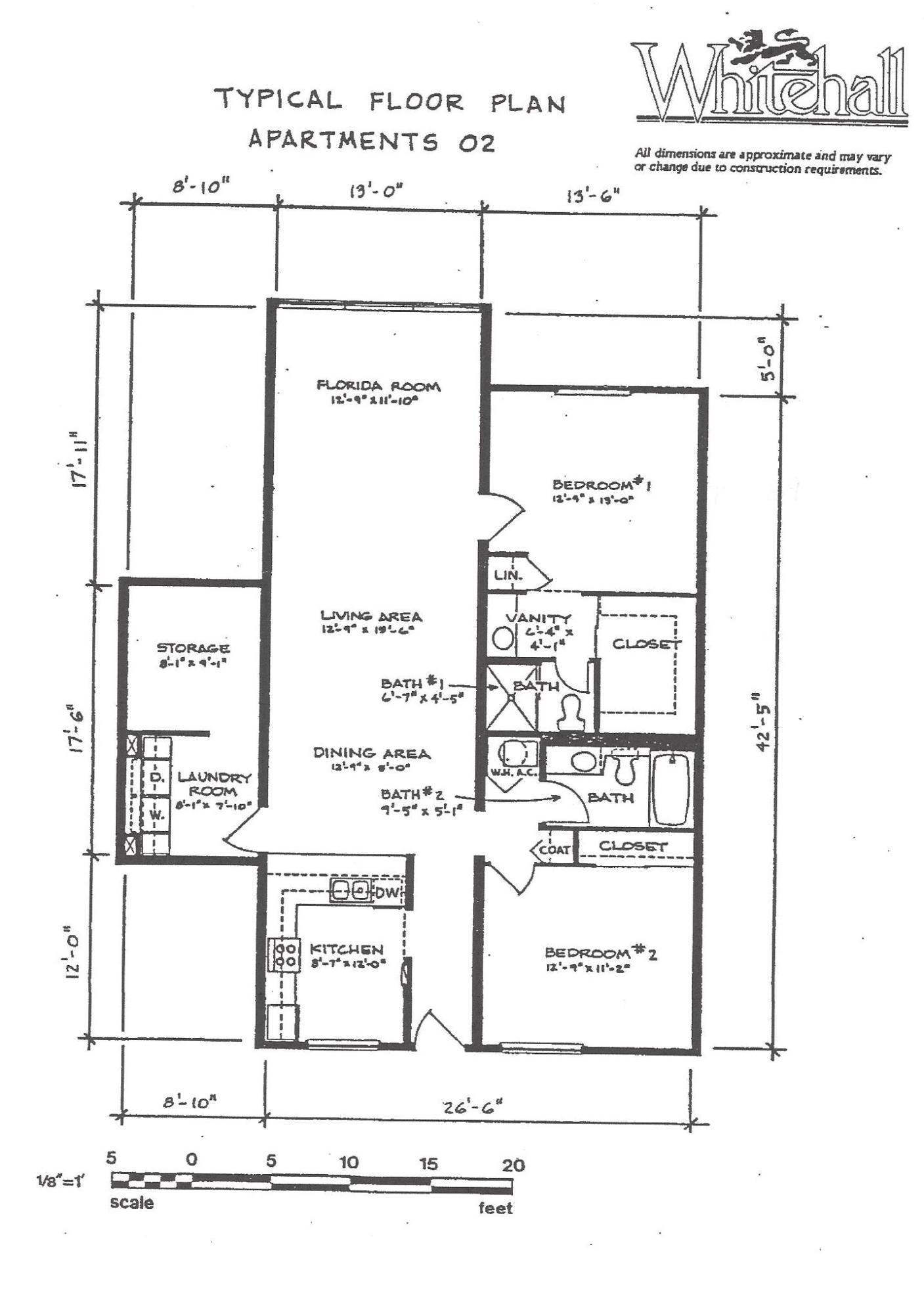 6097 Balboa Circle, Unit 403 Boca Raton, FL 33433 - Photo 35 of 35 Whitehall Camino Floor Plan