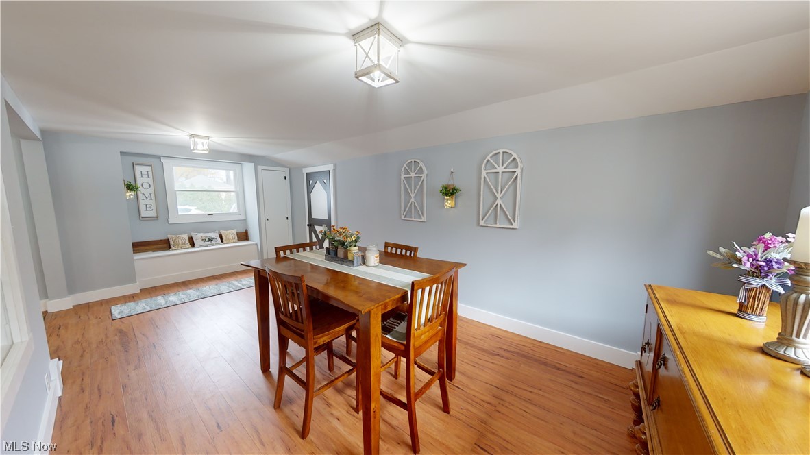 1331 Churchill Road Lyndhurst, OH 44124 - Photo 21 of 35 Dining area featuring light hardwood / wood-style flooring