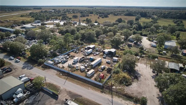 a view of outdoor space with seating area