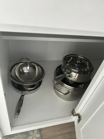 a close view of sink