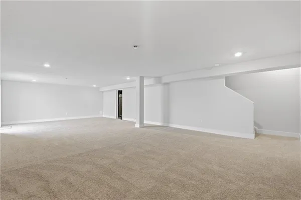 a view of empty room